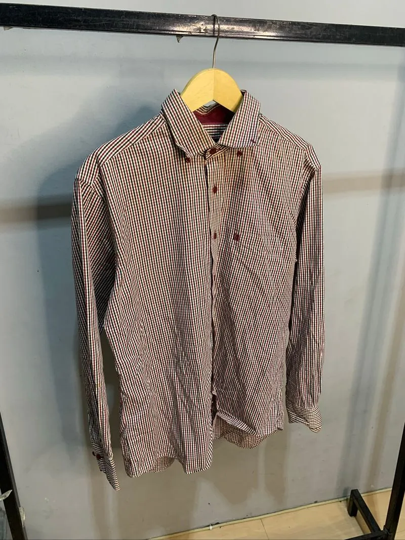 DAKS LONDON GINGHAM SHIRT photo 1