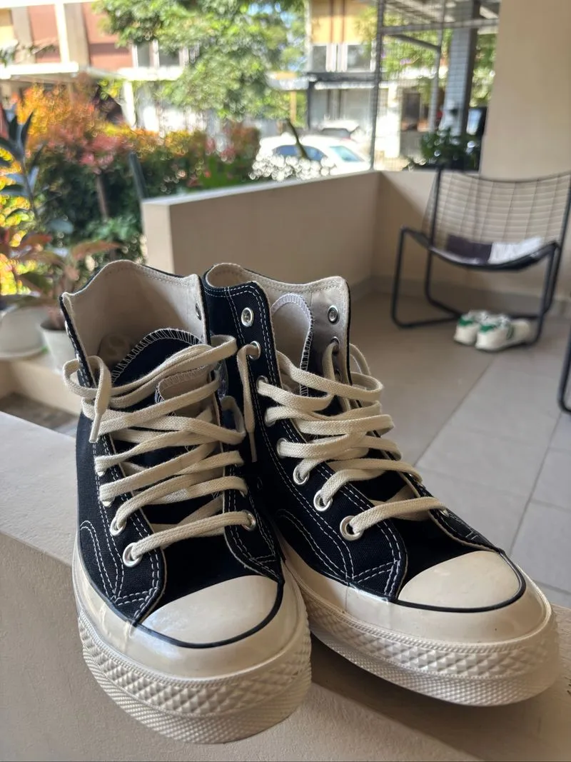 Converse 70 black photo 1