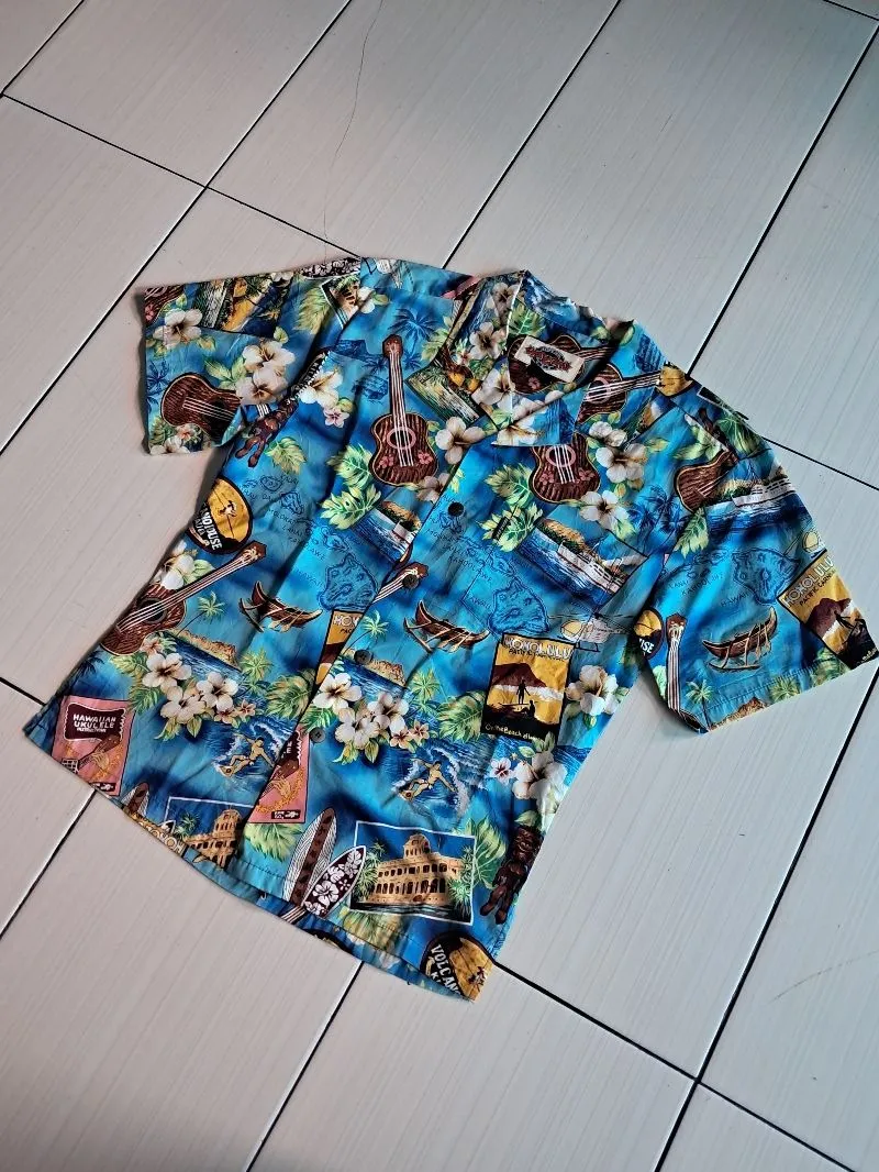 Vintage hawaiian island cool made in USA Shirt photo 1