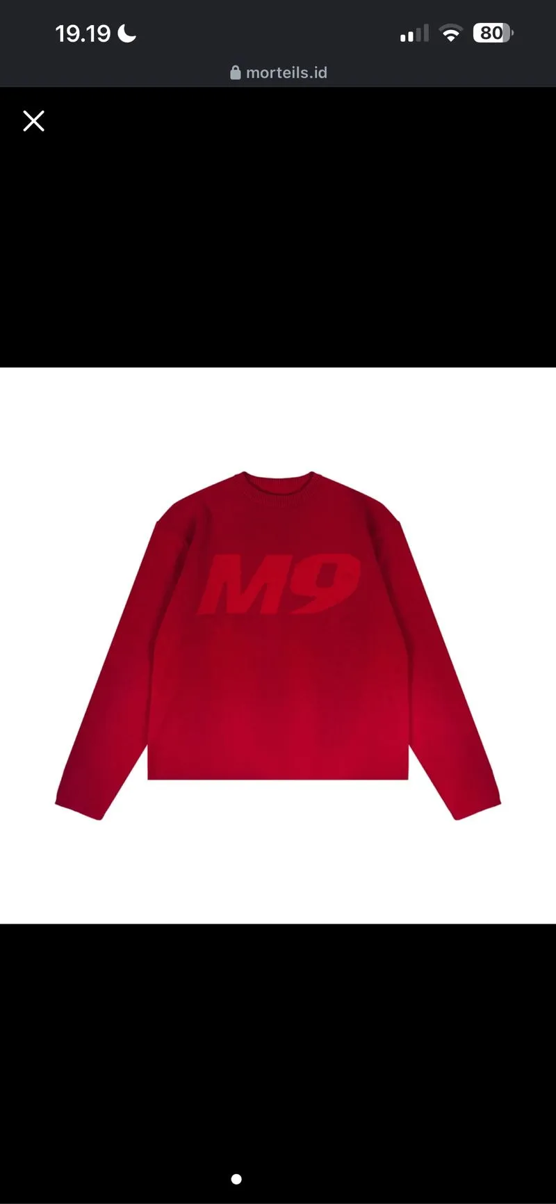 Morteils x dolcent M9 knit sweter  photo 1