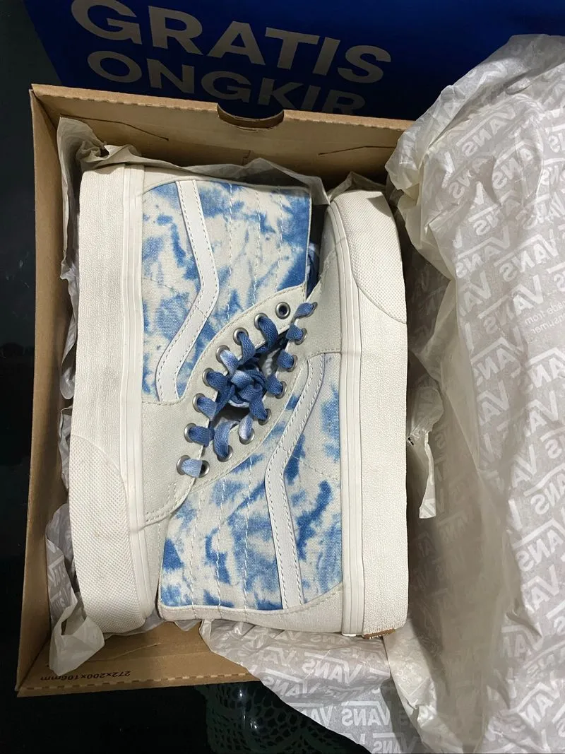 Vans Sk-8 Tappered Vr  Tie Die Indigo photo 1