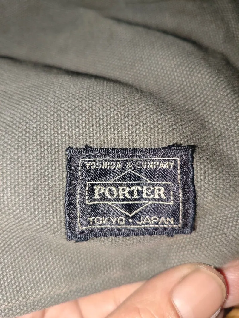 Poter x monocle totebag (army) photo 1