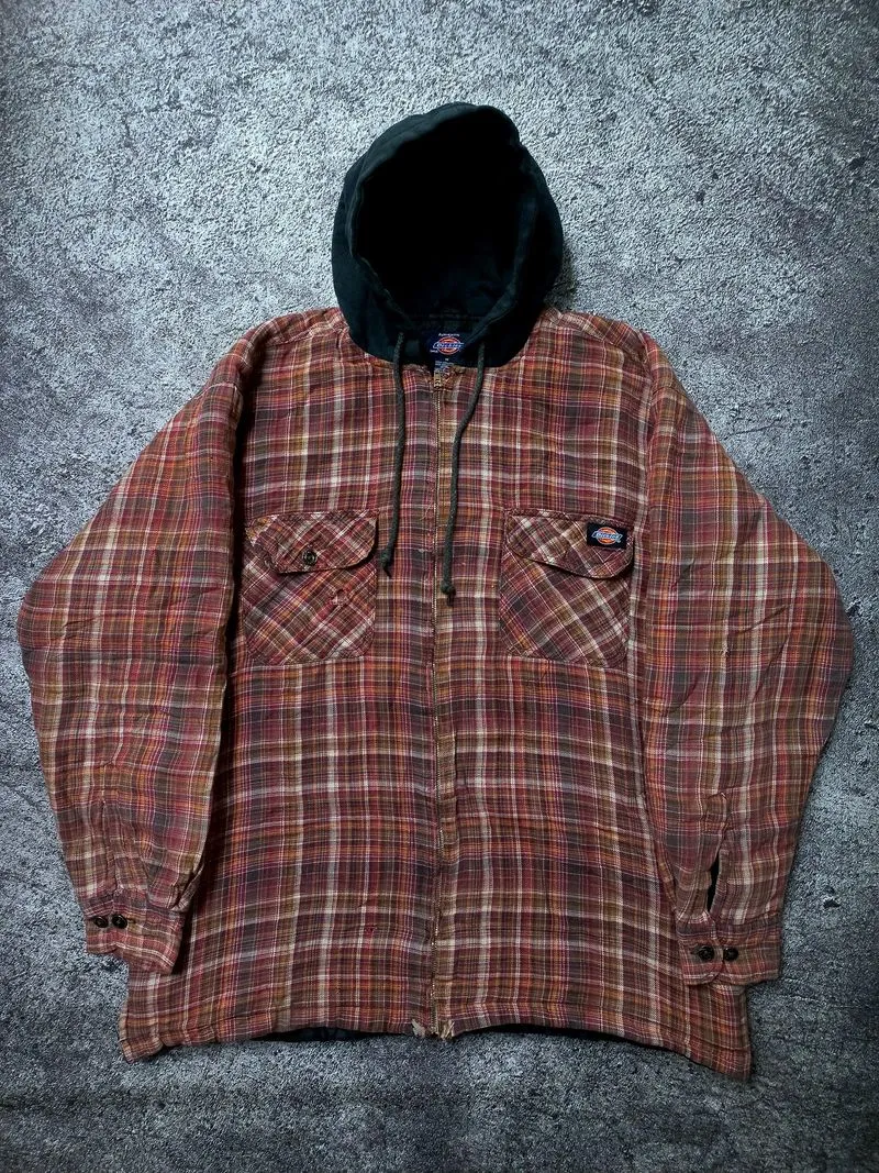 Dickies Plaid Flannel Jacket photo 1