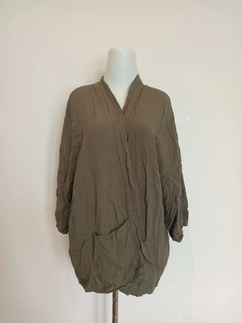[PRELOVED] Good Cardigan Katun Wanita Lengan Pendek FOREVER  photo 1