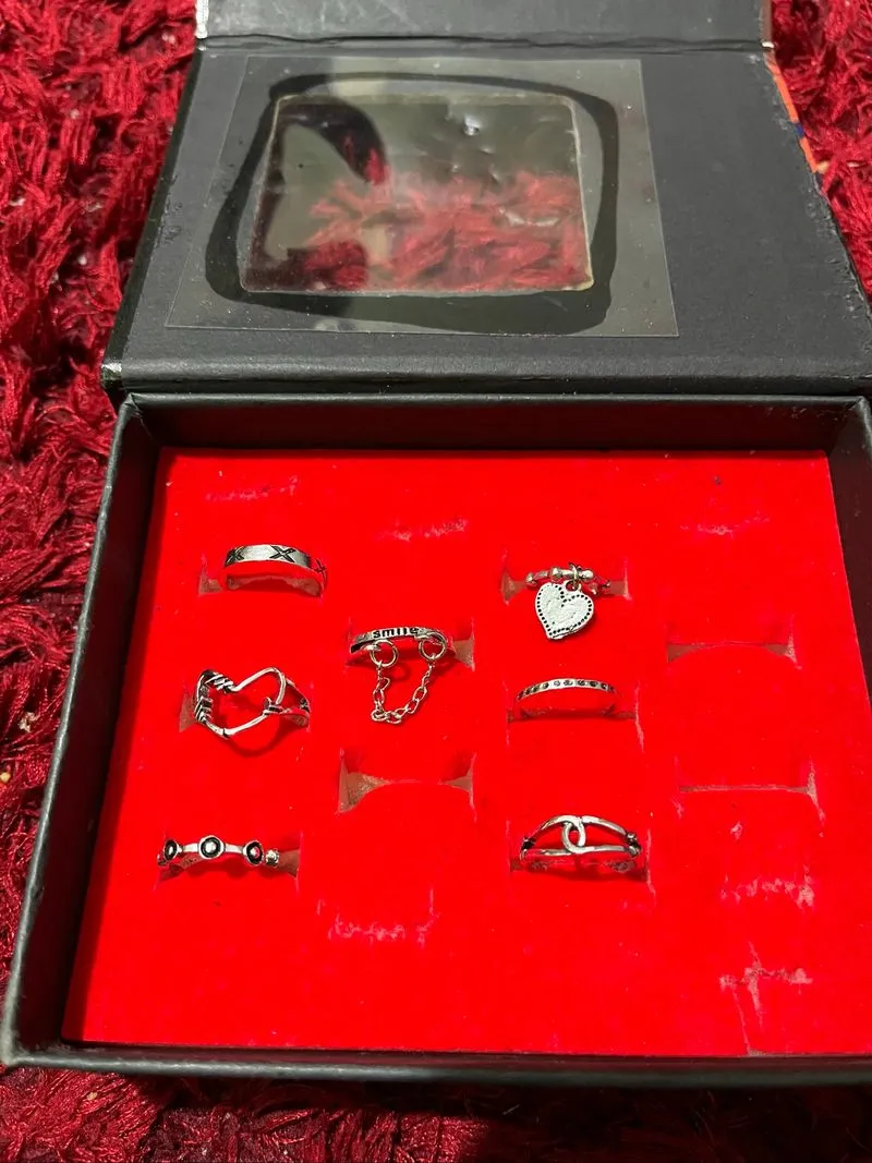 7pcs ring set collection  photo 1