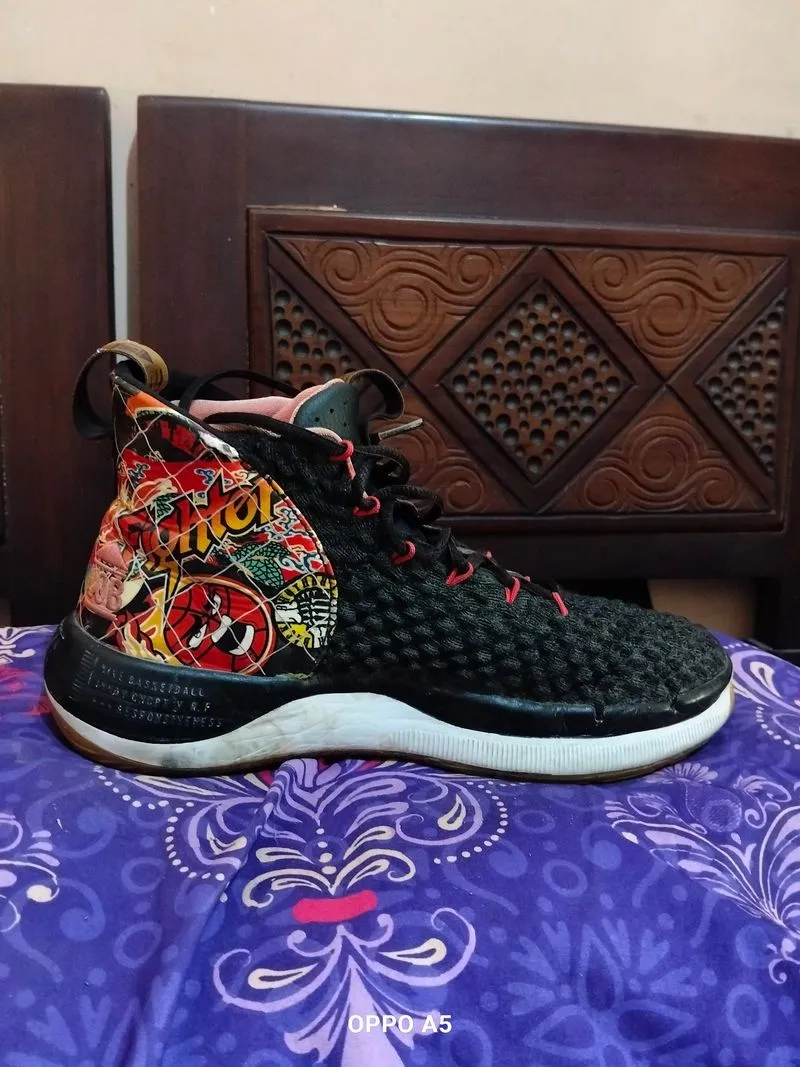 Nike alphadunk "china hoop dream" black red photo 1