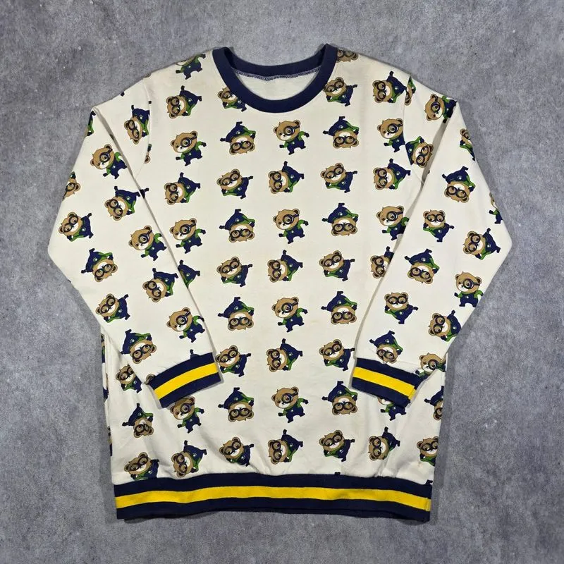 CREWNECK CARTOON ALL OVER PRINT FASHION photo 1