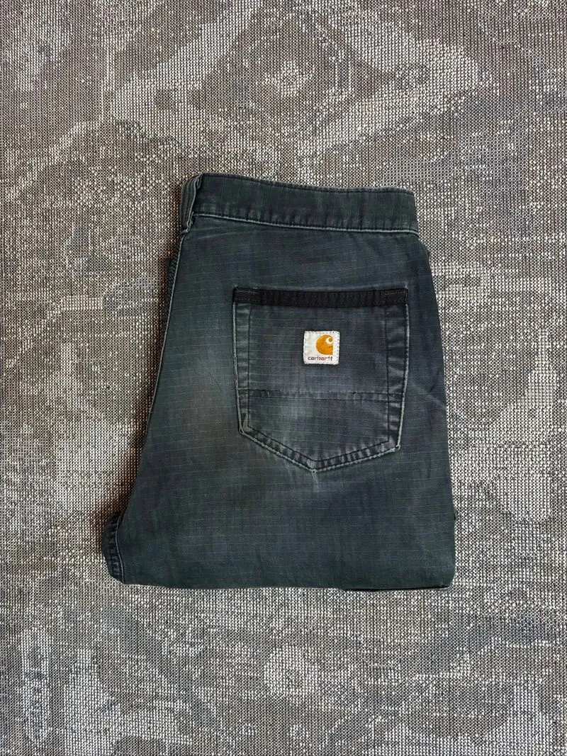 CARHARTT B342-BLK DOUBLE KNEE photo 1