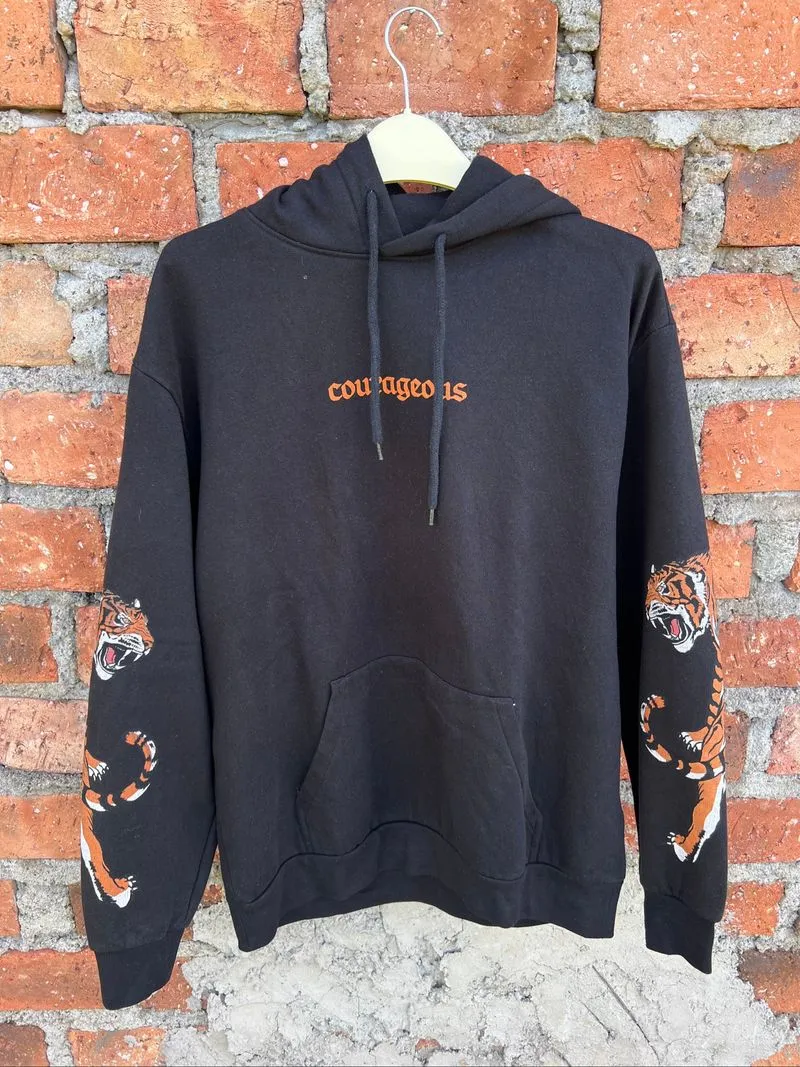 HOODIE H&M BLACK TIGER photo 1