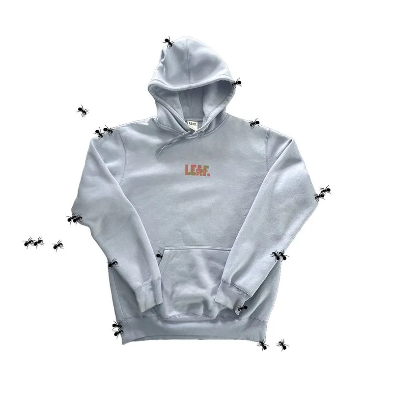 Streetwear Casual Hoody Pria blue photo 1
