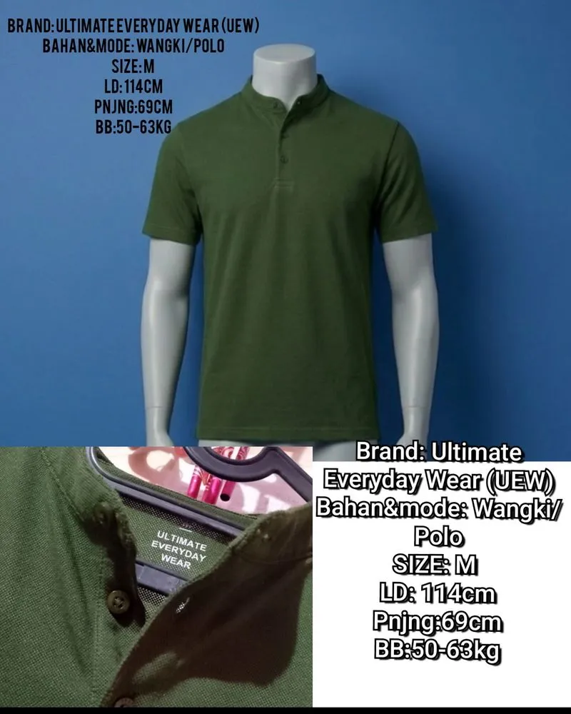 Kaos Polo Ultimate Everyday Wear (UEW) M  photo 1