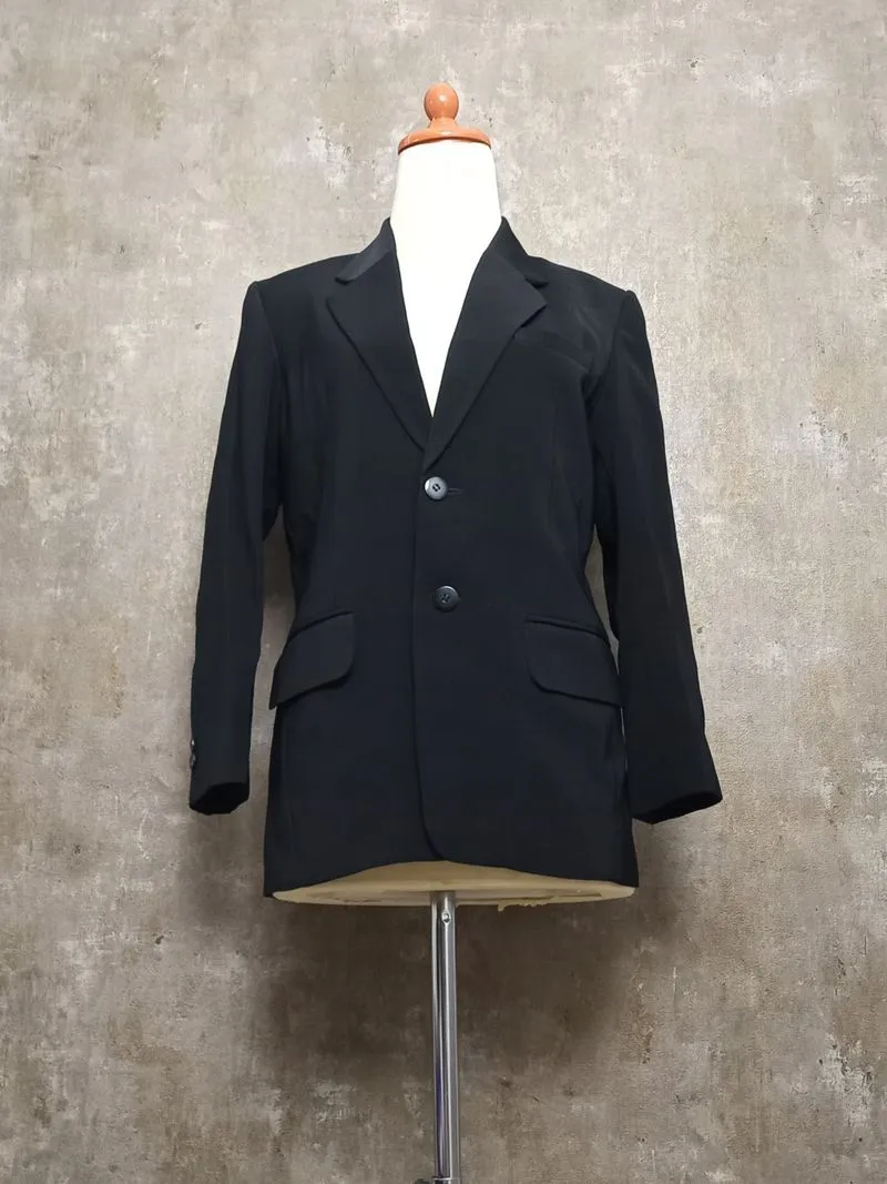 Blazer wanita warna hitam  photo 1