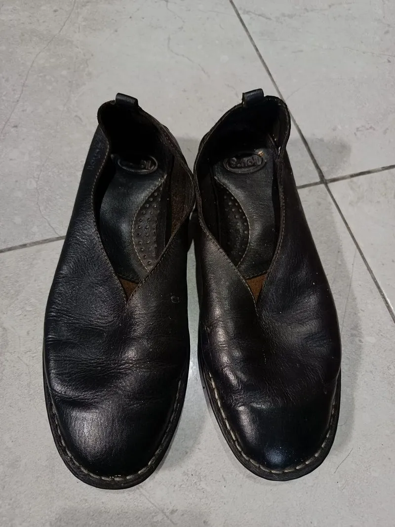 Sepatu Kulit Slip On Scholl Size 5 atau 36 photo 1