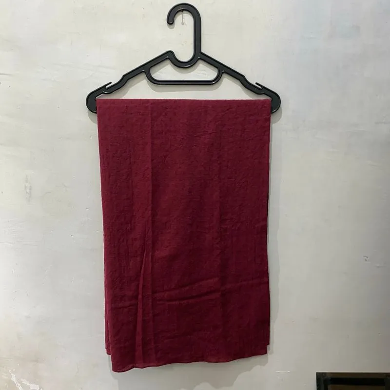 Kerudung segi empat (Maroon) photo 1