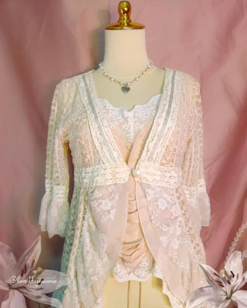 Laced ivory outer photo 1