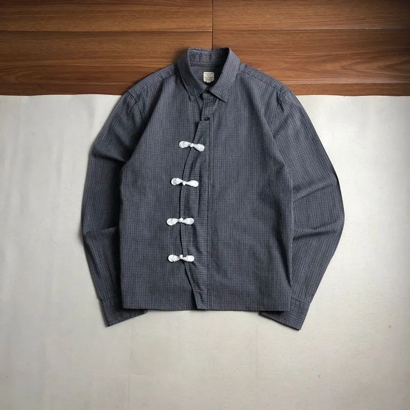 Cheongsam shirt boxy photo 1