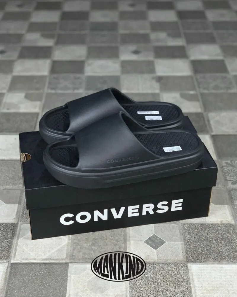 Converse Essential Slide Unisex Sandal Black photo 1