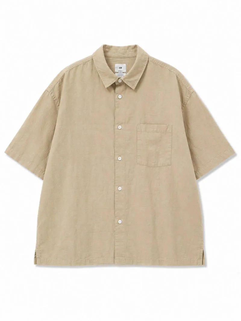 H&M Relax Fit Short Shirt photo 1