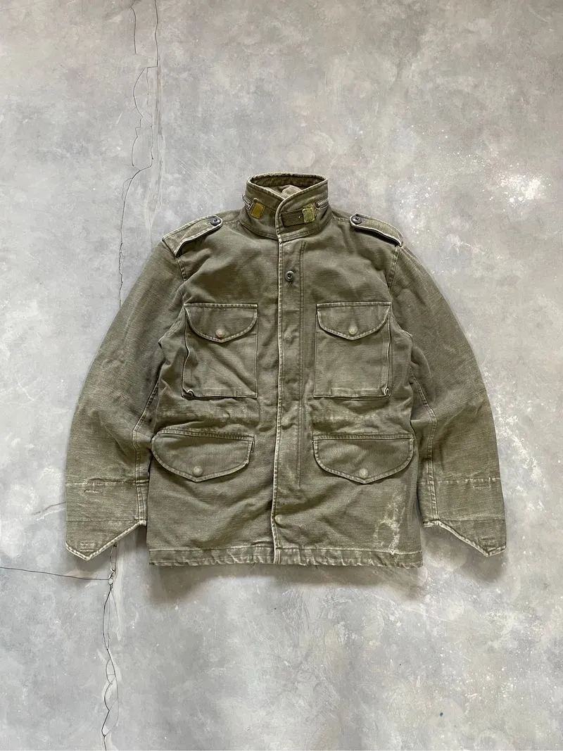 Vintage M-65 Parka US Army Original 1974 DSA Vietnam Era photo 1