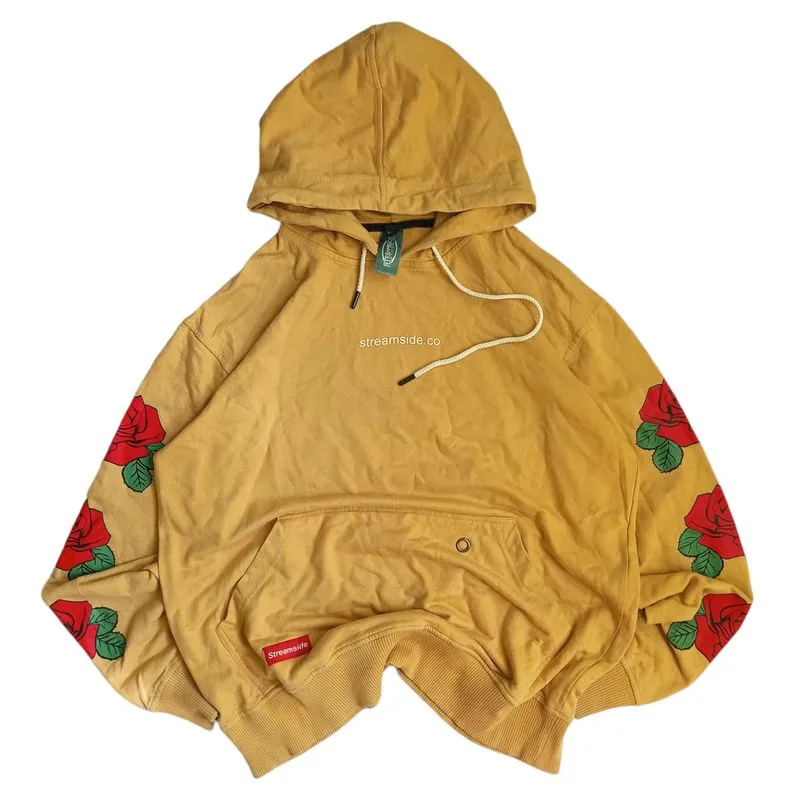 Uniqlo Skater Casual Hoody Pria red yellow photo 1
