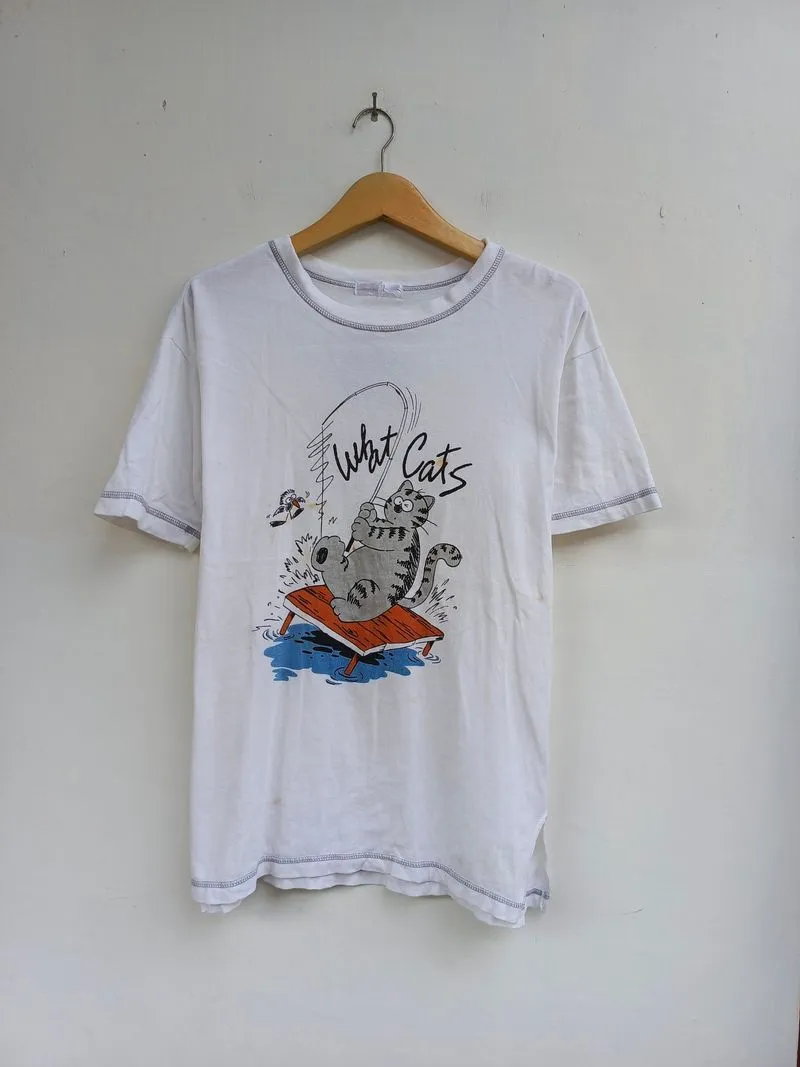 Kaos vintage what cats photo 1