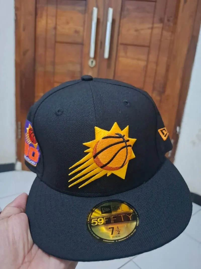 TOPI NEW ERA 59 FIFTY BASKETBALL 30TH ANNIVERSARY photo 1