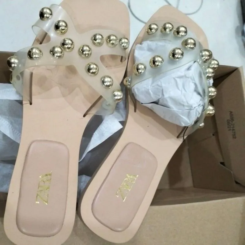 ZARA sandal flat sendal  photo 1