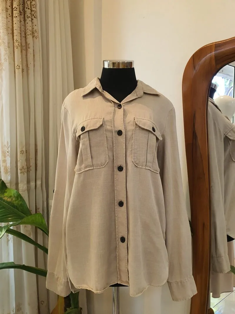 BLOUSE KATUN ZARA photo 1