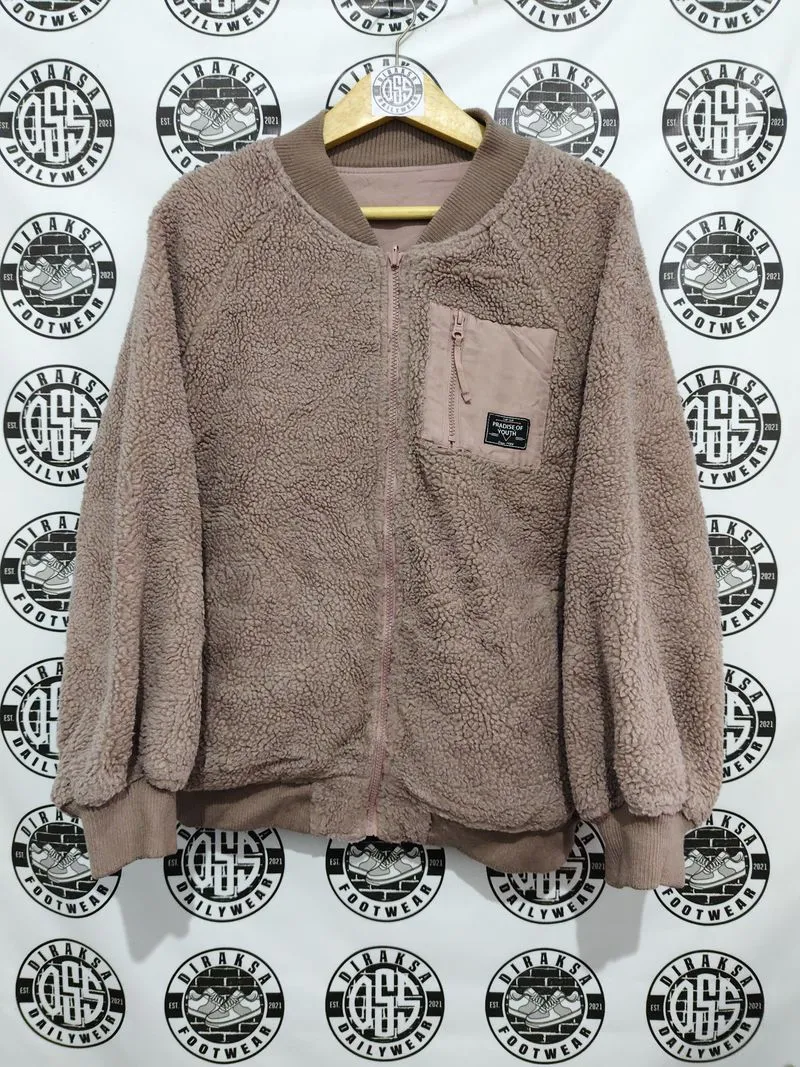 Jaket Bomber Wanita Chip Clip Reversible Bolak Balik photo 1