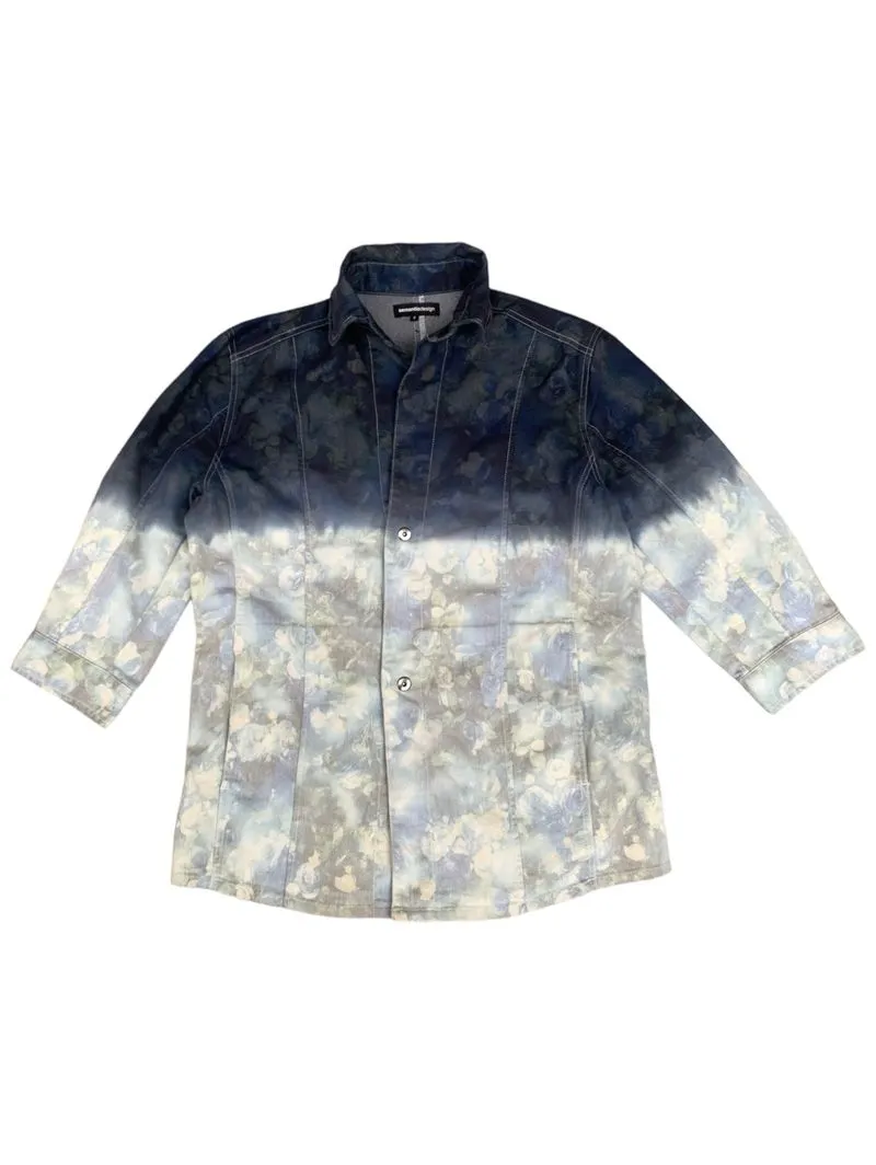 Semantic Design Avant Garde Y2K Kemeja Shirt Wanita white photo 1