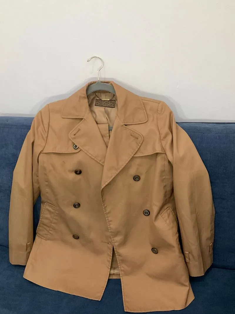 SOUP brown trenchcoat photo 1