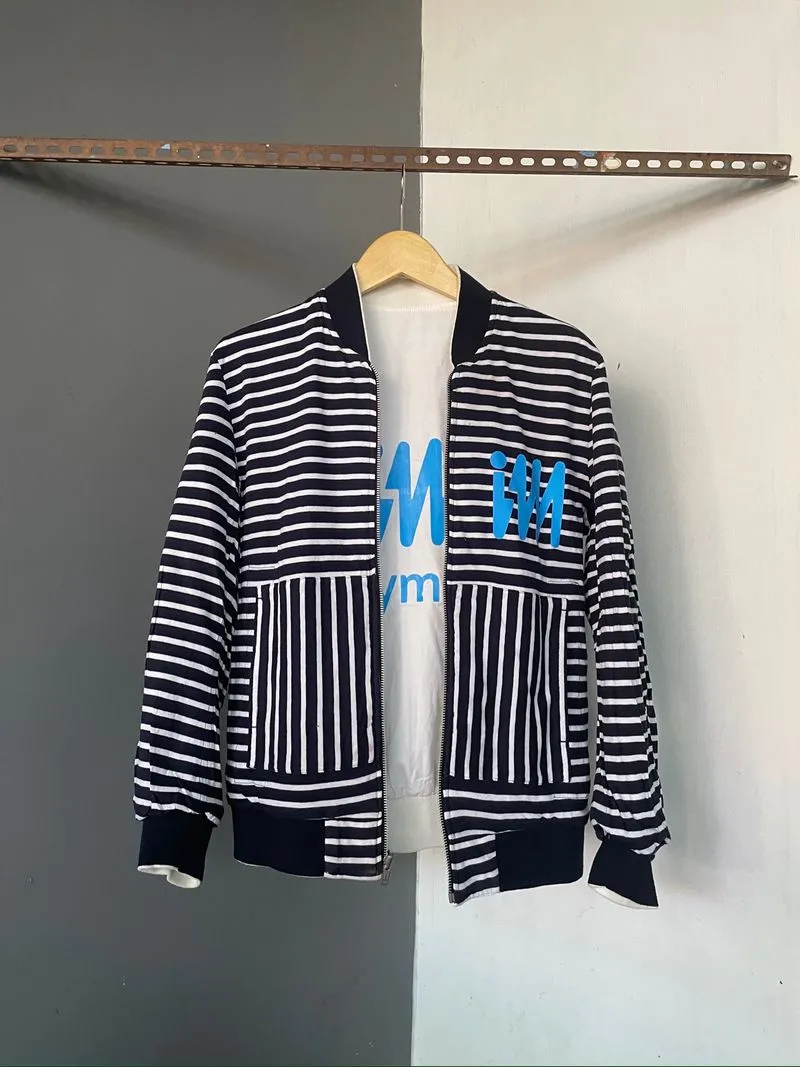 Issey Miyake Reversible Vintage Bomber Jacket photo 1