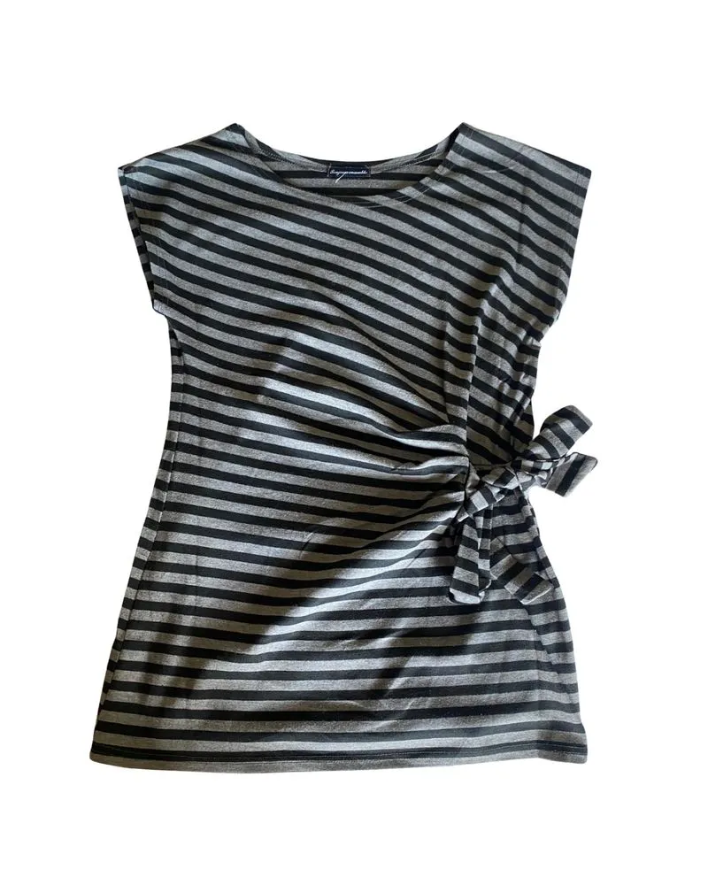 stripes tied top photo 1