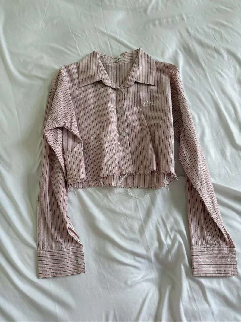 Pink Stripe Shirt photo 1