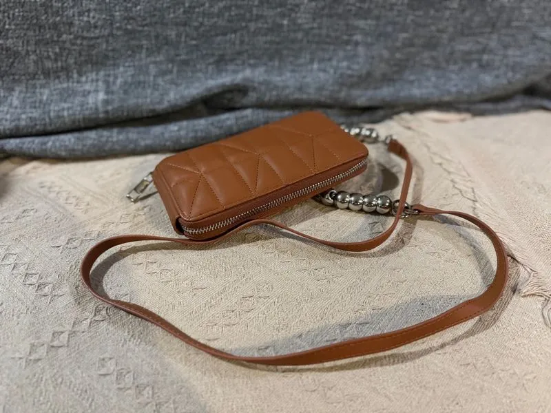 Tas slempang slingbag brown colorbox handphone pouch cards e photo 1