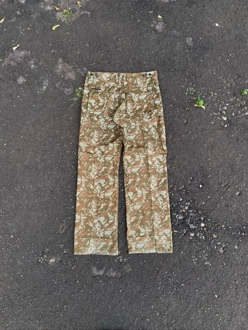 00s Vintage Adidas Digital Camouflage Cargo Pant photo 1
