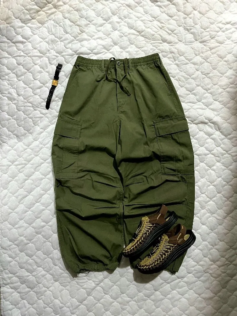 GU Superwide Baloon cargo army photo 1