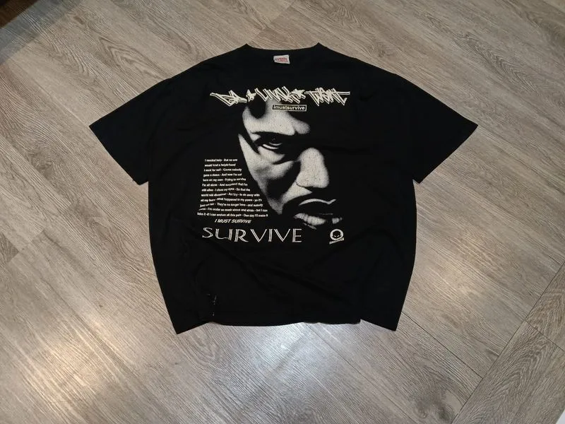 T-shirt Vintage 90s "Da Link Went"-Glow in the dark  photo 1