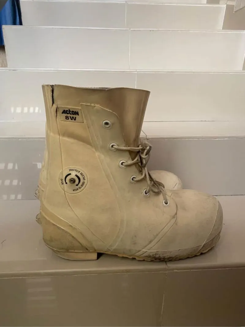 VINTAGE MILITARY BATA BUNNY BOOTS ARCHIVE RAF SIMONS photo 1