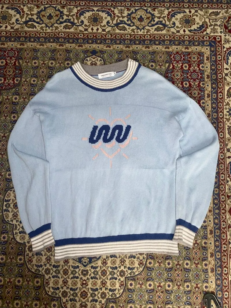 Knitwear Echo in blue  photo 1