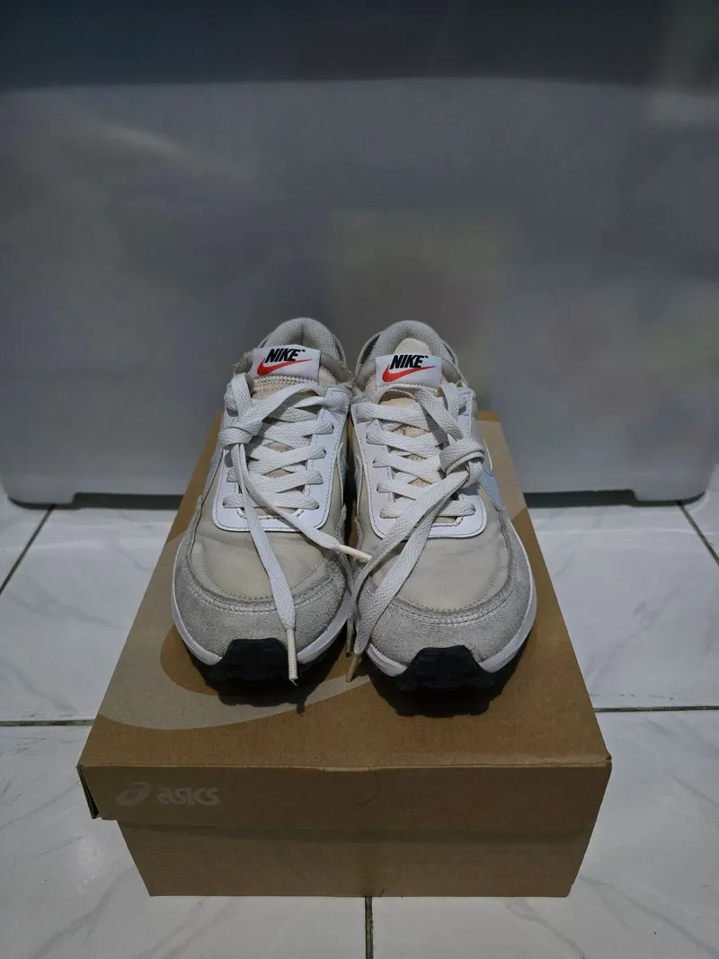 Nike Waffle Debut White Blue Tint photo 1