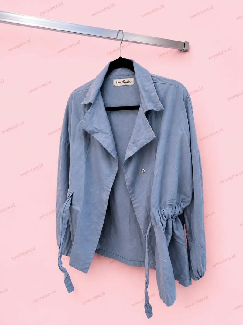 Blue Indigo Dear Darlene Blazer photo 1