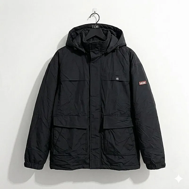 HIDE&SEEK Korean Brand Padded Heavyweight Quilted Puffer Dow photo 1