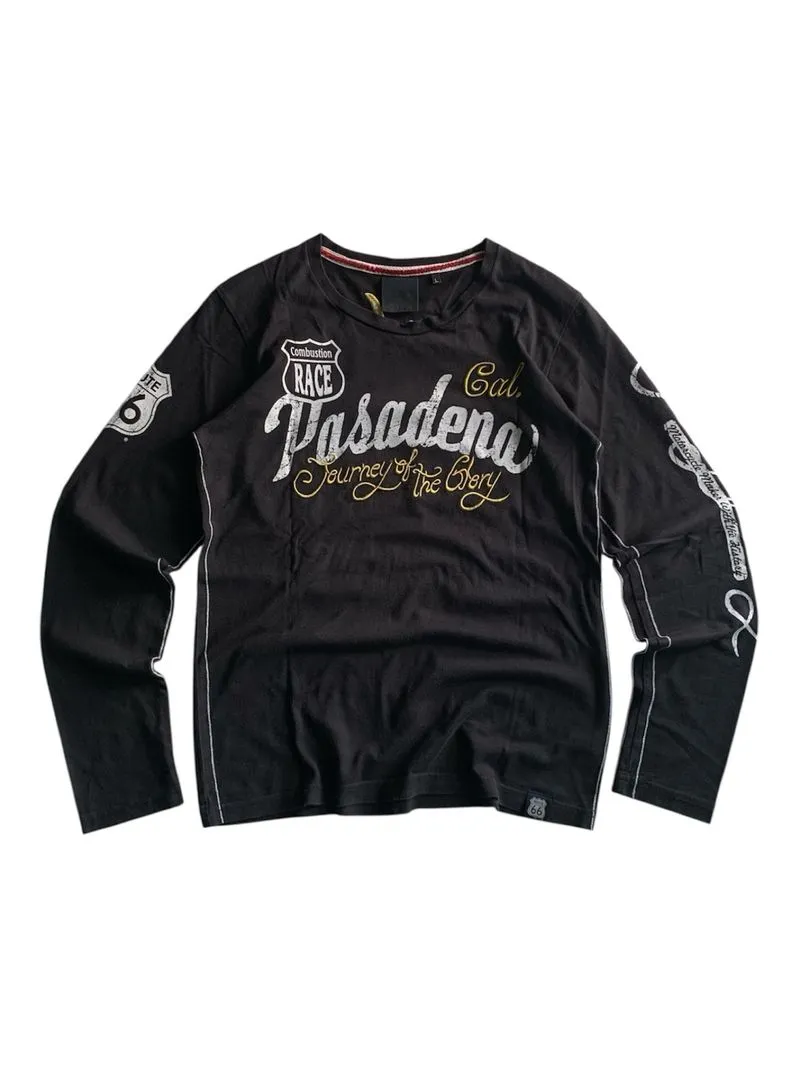 Pasadena Route 66 Long Sleve T-shirt photo 1