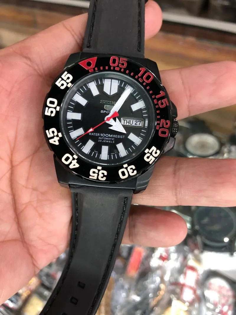 seiko sporty quartz anti karat diver watch siap pakai normal photo 1
