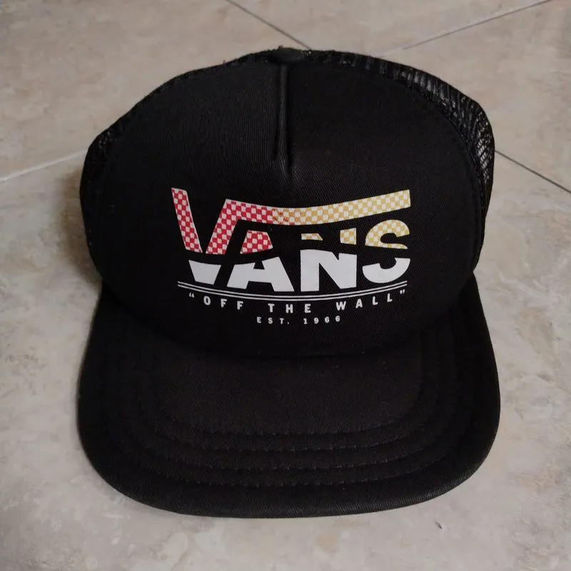 Trucker Hat Vans Off The Wall photo 1