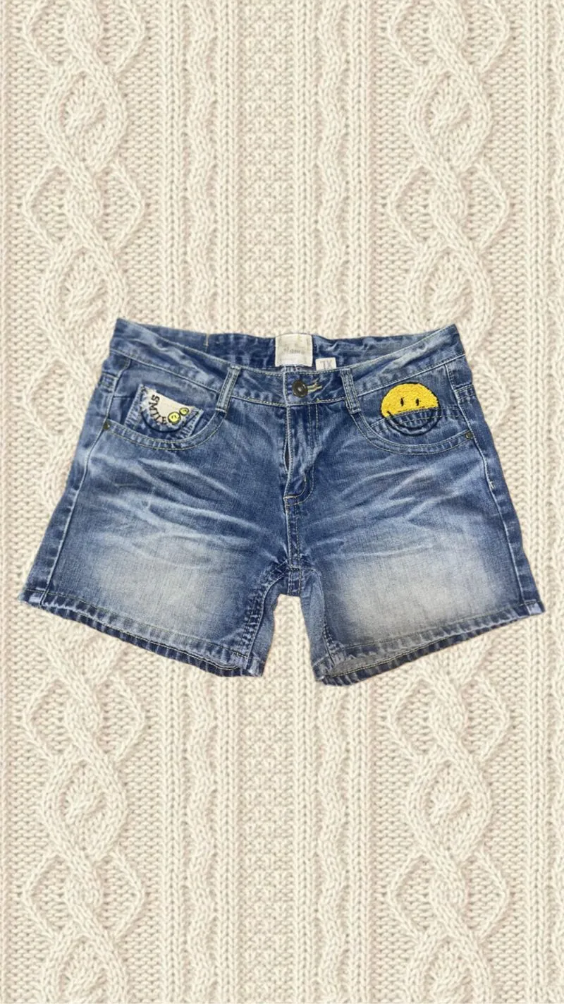 celana jeans pendek vintage| shorts jeans pants vintage photo 1