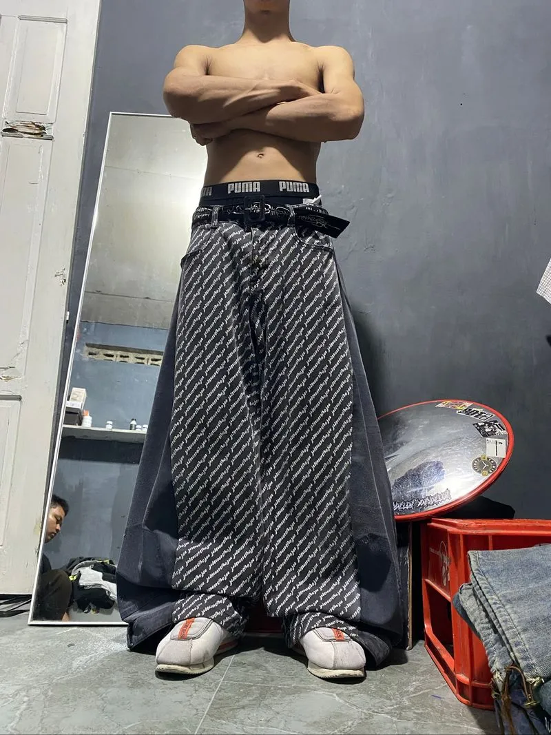 Rework jeans wide barrel photo 1