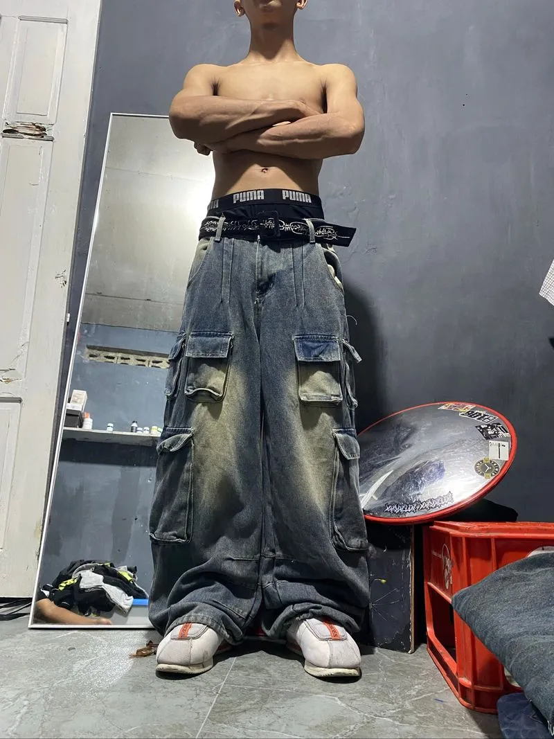 Cargo jeans multipocket  photo 1