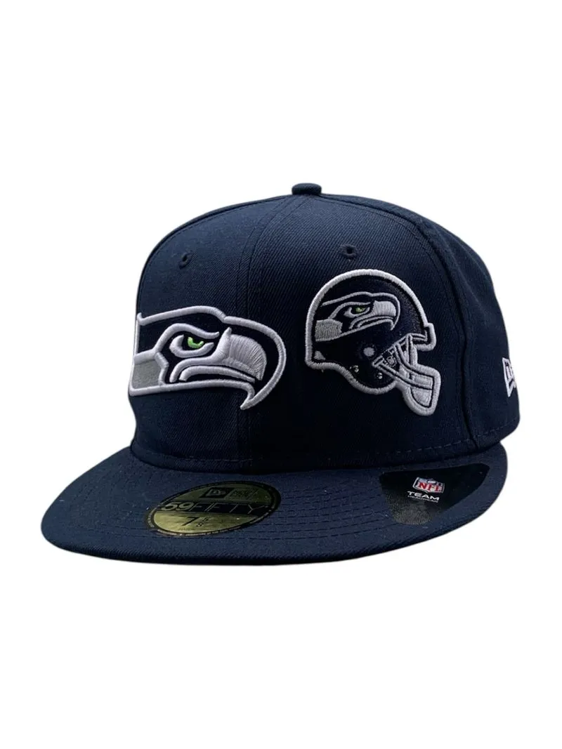 New Era Seattle Seahawks 59FIFTY Fitted Hats NFL photo 1